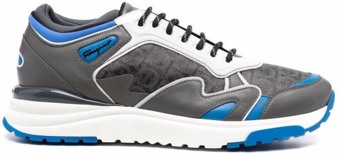 Ferragamo Gancini Rainbow sneaker Grey