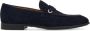 Ferragamo Gancini suede loafers Blue - Thumbnail 1