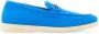 Ferragamo Gancini suede loafers Blue - Thumbnail 1