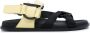 Ferragamo Gancini touch-strap sandals Yellow - Thumbnail 1