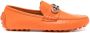 Ferragamo Grazioso leather monk shoes Orange - Thumbnail 1