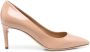 Ferragamo high-shine finish 80mm pumps Neutrals - Thumbnail 1