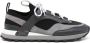 Ferragamo Indy panelled-design sneakers Black - Thumbnail 1
