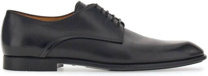 Ferragamo lace-up leather derby shoes Brown
