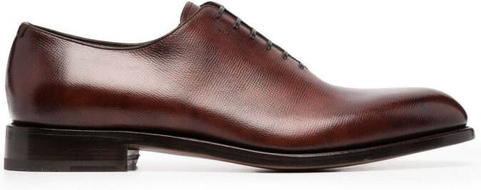 Ferragamo lace-up Oxford shoes Brown