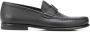 Ferragamo logo-engraved leather loafers Black - Thumbnail 1