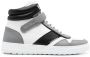 Ferragamo logo-print hi-top sneakers White - Thumbnail 1