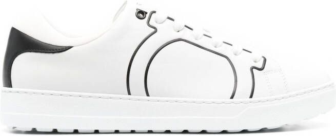 Ferragamo low-top lace-up sneakers White