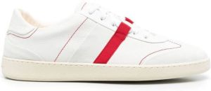 Ferragamo low-top contrast-stitching sneakers White