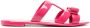 Ferragamo Lylia bow-embellished flat sandals Pink - Thumbnail 1