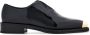 Ferragamo metal toe-cap leather loafers Black - Thumbnail 1