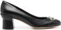 Ferragamo Otilia 55mm leather pumps Black - Thumbnail 1