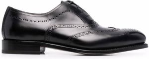 Ferragamo Oxford leather shoes Black