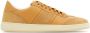 Ferragamo panelled lace-up leather sneakers Neutrals - Thumbnail 1