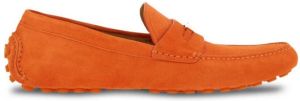 Ferragamo penny driver loafers Orange