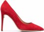 Ferragamo pointed 110mm suede pumps Red - Thumbnail 1
