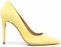 Ferragamo pointed-toe 105mm pumps Yellow - Thumbnail 1