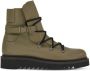 Ferragamo round-toe leather boots Green - Thumbnail 1
