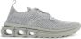 Ferragamo Running lace-up sneakers Silver - Thumbnail 1