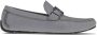 Ferragamo SF-buckle round-toe loafers Grey - Thumbnail 1