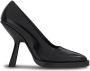 Ferragamo shaped-high-heel pumps Black - Thumbnail 1
