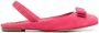 Ferragamo Suede ballerina shoes Pink - Thumbnail 1