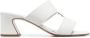 Ferragamo Tot 55mm double-strap sandals White - Thumbnail 1