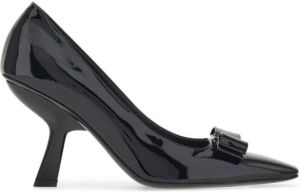 Ferragamo Vara 85mm bow-detail pumps Black