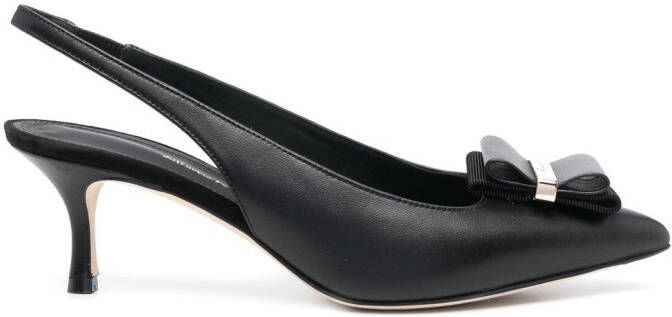 Ferragamo Vara Bow 10mm slingback pumps Black