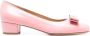 Ferragamo Vara bow-detail 40mm pumps Pink - Thumbnail 1