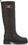 Ferragamo Vara-chain detail boots Black - Thumbnail 1