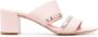 Ferragamo Vara chain sandals Pink - Thumbnail 1