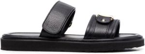 Ferragamo Vara touch-strap sandals Black