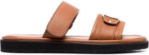Ferragamo Vara touch-strap sandals Brown