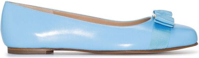 Ferragamo Varina ballerina shoes Blue