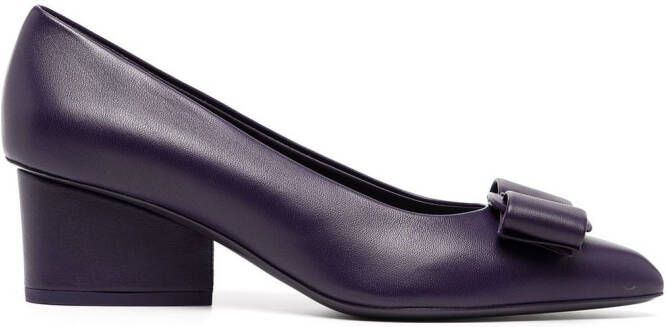 Ferragamo Viva 55 pumps Purple