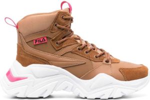 Fila Electrove Desert high-top sneakers Brown