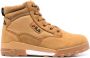 Fila Grunge leather ankle boots Brown - Thumbnail 1