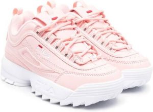 Fila Kids Disruptor low-top sneakers Pink