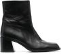 Filippa K side-zip 70mm ankle boots Black - Thumbnail 1