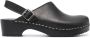 Filippa K x Swedish Hasbeens 48mm leather mules Black - Thumbnail 1