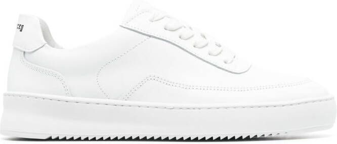 Filling Pieces low-top leather sneakers White