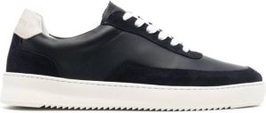 Filling Pieces low-top leather sneakers Blue