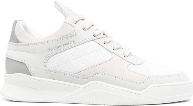 Filling Pieces panelled low-top sneakers White
