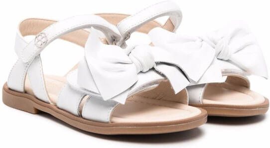 Florens bow-detail sandals White
