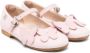 Florens butterfly-appliqué leather ballerina shoes Pink - Thumbnail 1