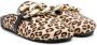 Florens leopard-print chain-trim slippers Neutrals - Thumbnail 1