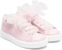 Florens round-toe leather snakers Pink - Thumbnail 1