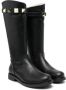 Florens stud-embellished knee-high boots Black - Thumbnail 1