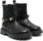Florens stud-embellished leather ankle boots Black - Thumbnail 1